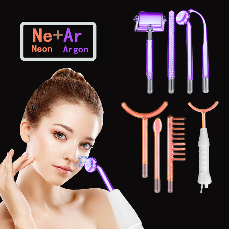 High Frequency Wand Facial Machine Neon - Apparatus High Frequency Facial Machine For