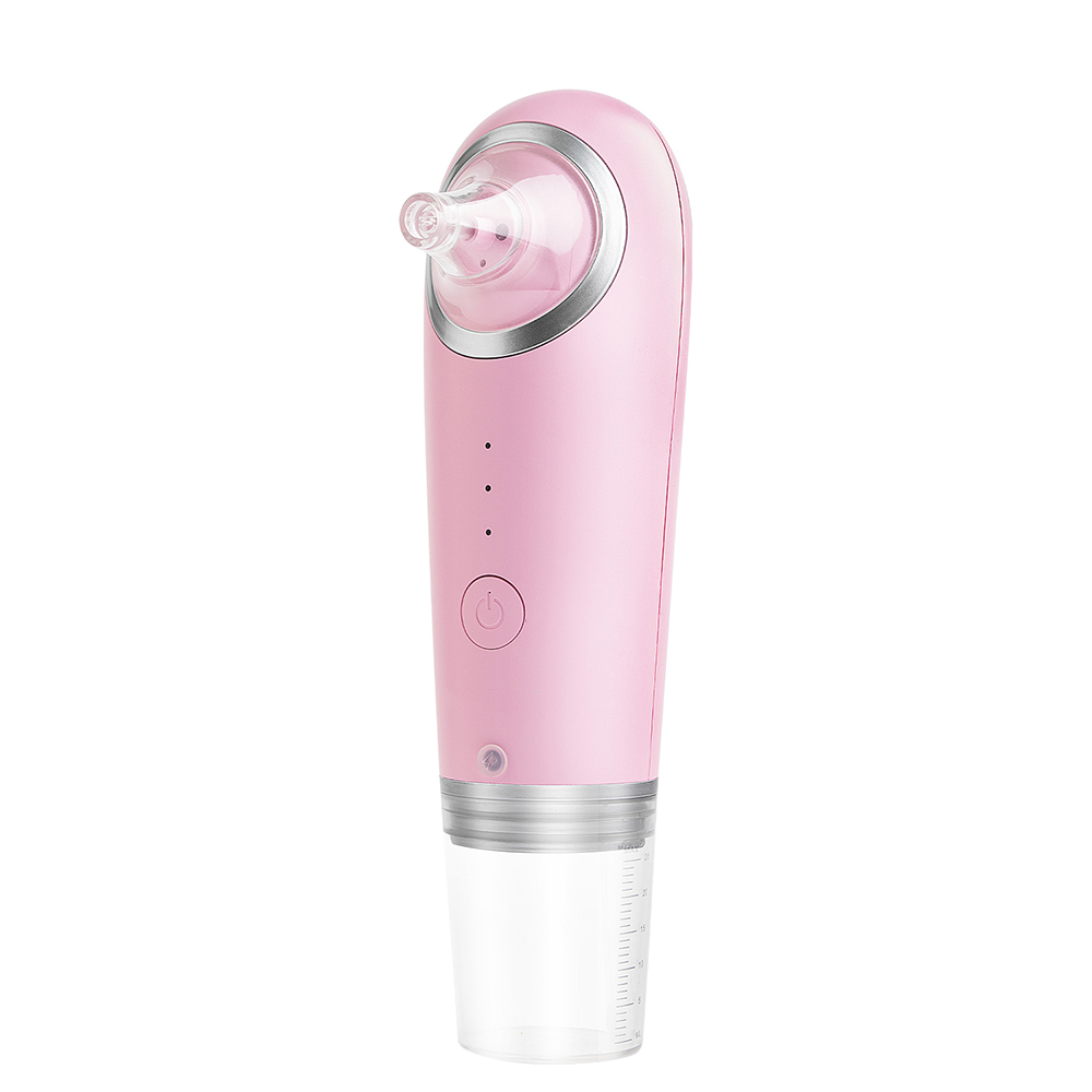 Blackhead Remover Vacuum Suction - Pink Electric Microbubble Blackhead Remover Vacuum