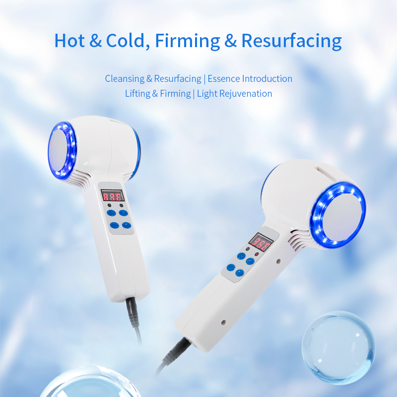 Cold Warm Hammer Facial Machine - Hot Cold Facial Hammer Beauty Machine
