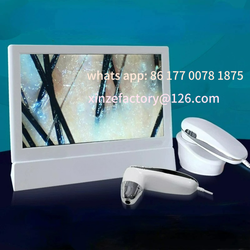 Skin Moisture Analyzer Digital Detector - Customizable 11 Inch LCD Screen Hair