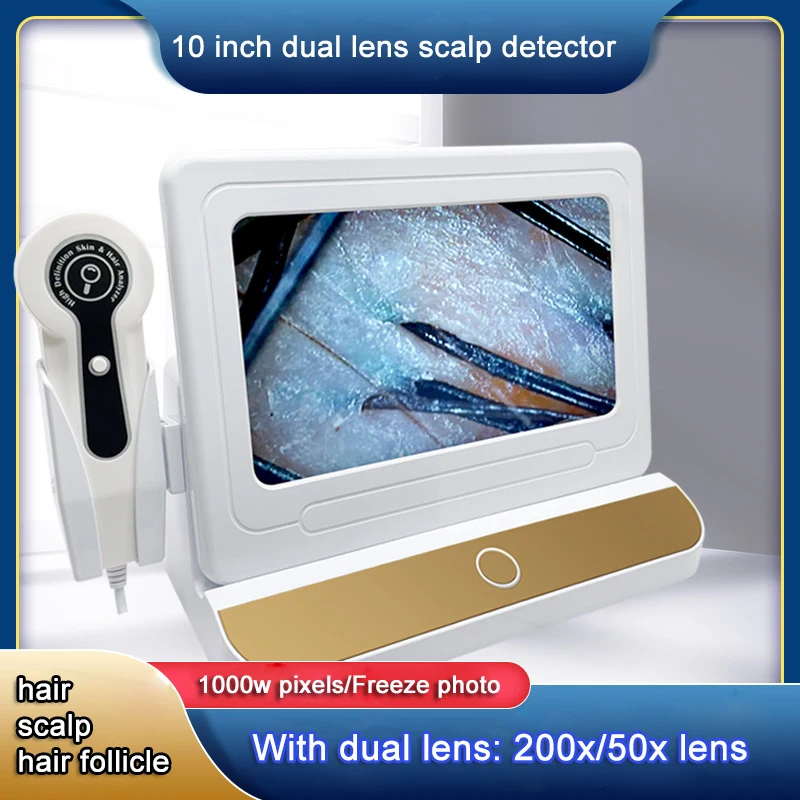 Skin Moisture Analyzer Digital Detector - 2025 HD Digital Skin Analyzer Professional