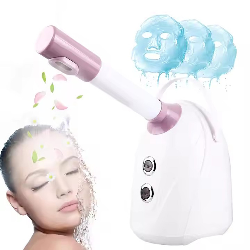 Facial Steamer Nano Ionic Hot Mist - Home Salon Use Facial Steamer Ozone