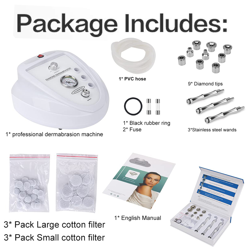 3 in 1 Big Size Diamond Microd - đánh giá và giá Diamond Microdermabrasion Machine 3 In 1