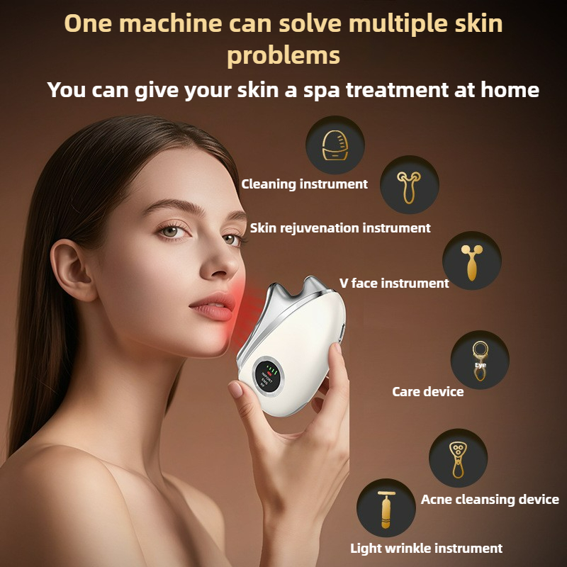 Portable Electric Gua Sha Devi - đánh giá và giá Microcurrent Face Massager Gua Sha