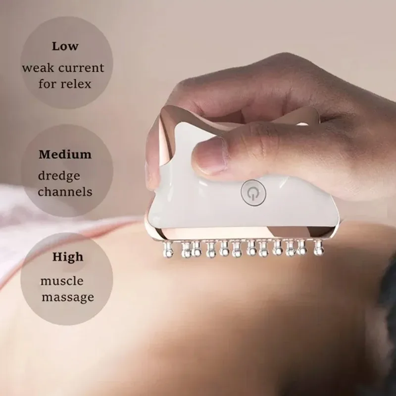 Customizable Electric Guasha M - đánh giá và giá Microcurrent Face Massager Gua Sha