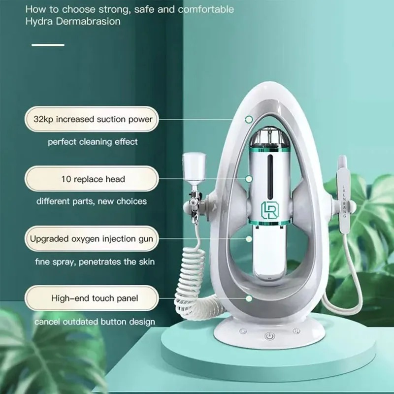 Newest Peeling Beauty Device H - đánh giá và giá Hydra Dermabrasion Aqua Peel Machine