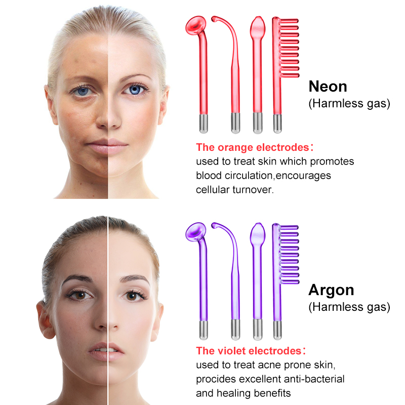 Apparatus High Frequency Facia - đánh giá và giá High Frequency Wand Facial Machine Neon