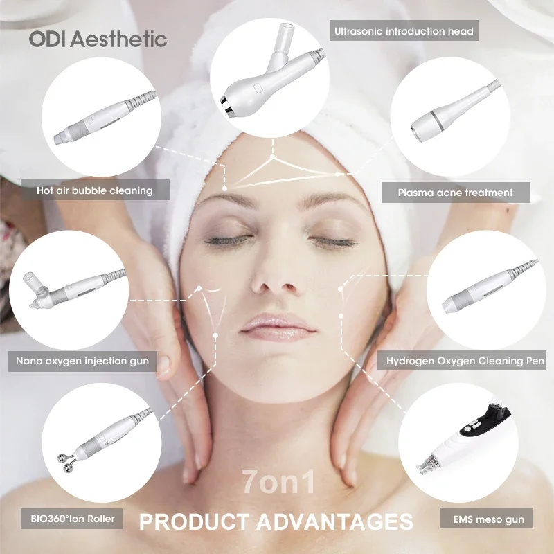 Hot Selling Spa Use Hydroderma - đánh giá và giá Hydro Facial Machine 7 In 1