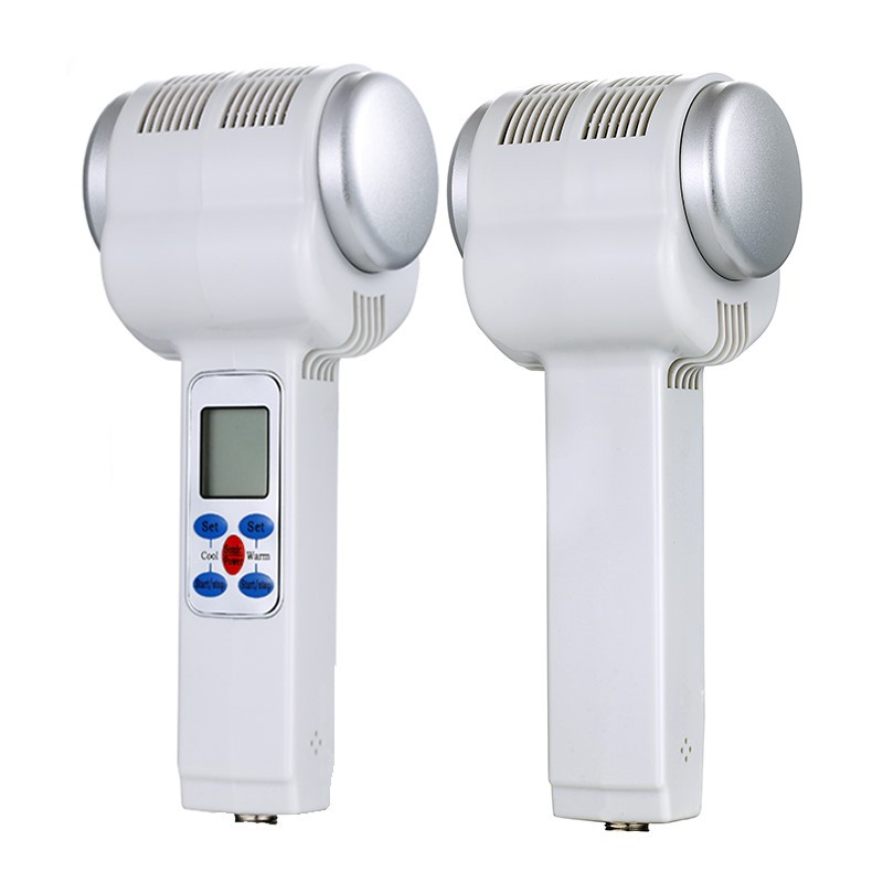 Portable 3in1 Hot Cold Ultraso - đánh giá và giá Cold Warm Hammer Facial Machine