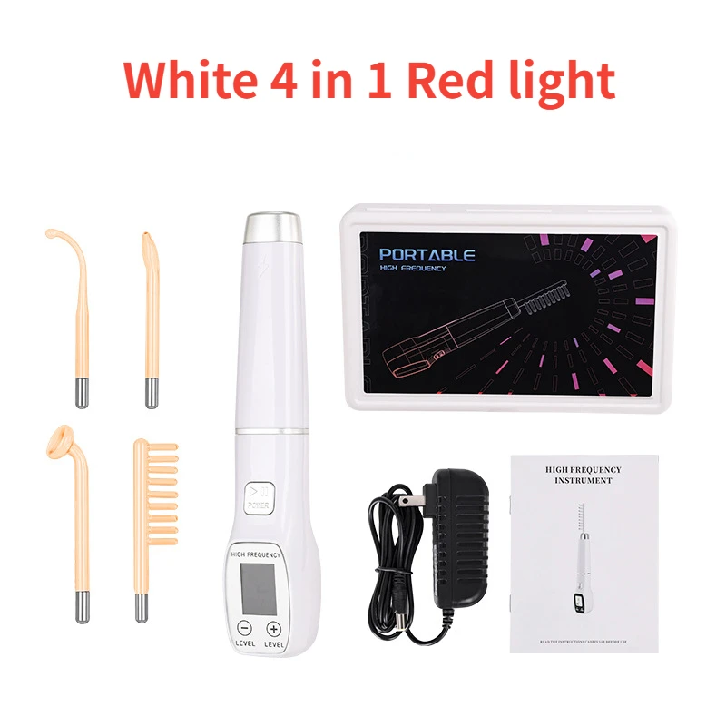 7in1 Device for Hair High Freq - đánh giá và giá High Frequency Wand Facial Machine Neon
