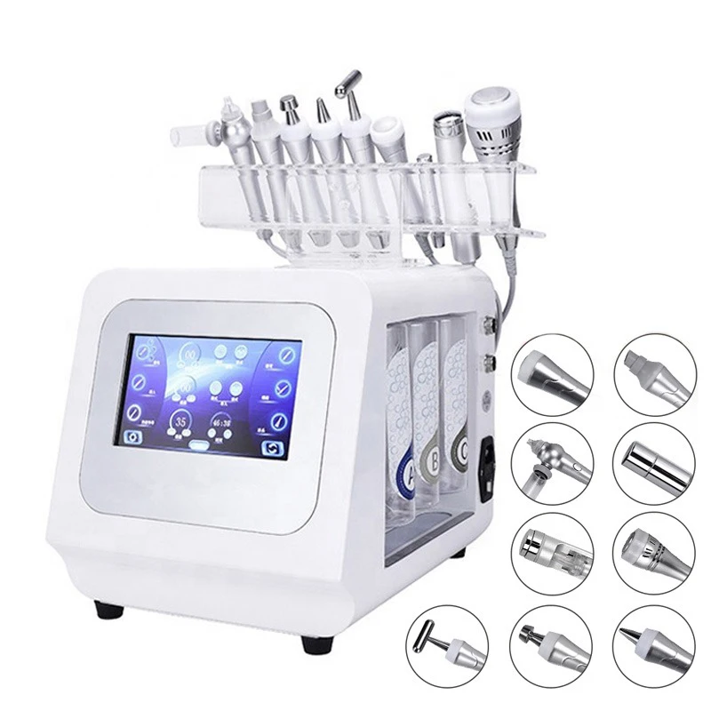 Portable 9 In 1 Hydra Oxygen D - đánh giá và giá Hydra Dermabrasion Aqua Peel Machine
