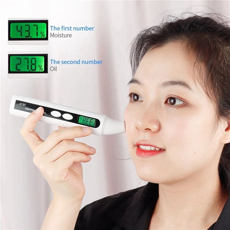 A005-3X Portable Digital Monit - đánh giá và giá Skin Moisture Analyzer Digital Detector
