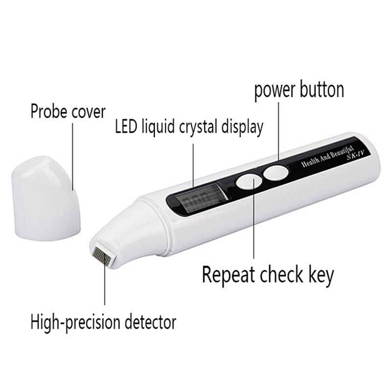 A005-3X Portable Digital Monit - đánh giá và giá Skin Moisture Analyzer Digital Detector