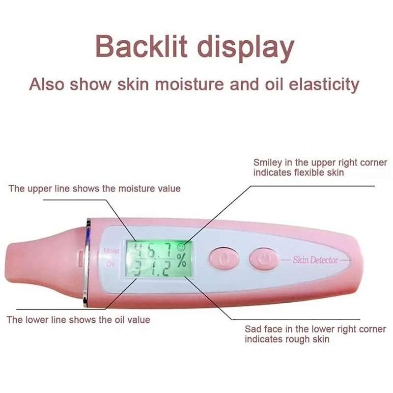 Skin Sensor Analyzer Skin Oil  - đánh giá và giá Skin Moisture Analyzer Digital Detector