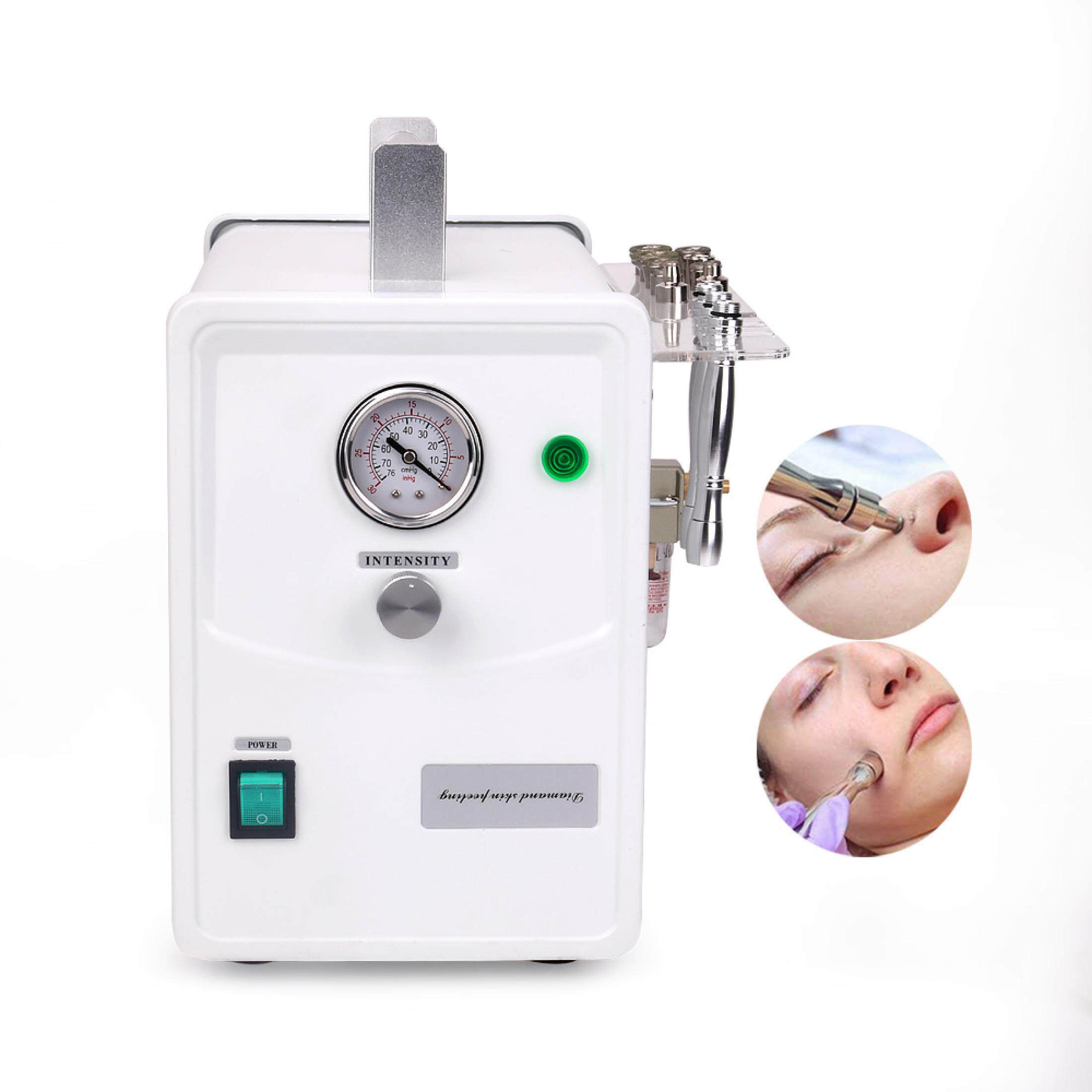 Portable Skin Microdermabrasio - đánh giá và giá Diamond Microdermabrasion Machine 3 In 1