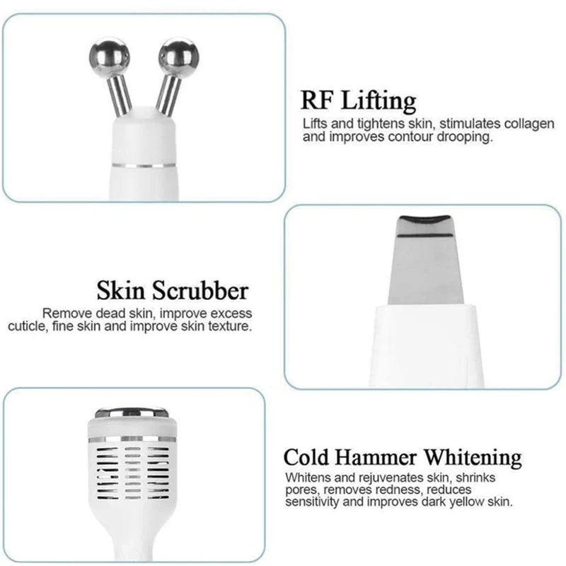 Máy chăm sóc da mặt AOKO 6/7 t - đánh giá và giá Hydro Facial Machine 7 In 1
