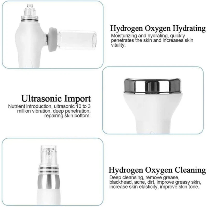 Máy chăm sóc da mặt AOKO 6/7 t - đánh giá và giá Hydro Facial Machine 7 In 1