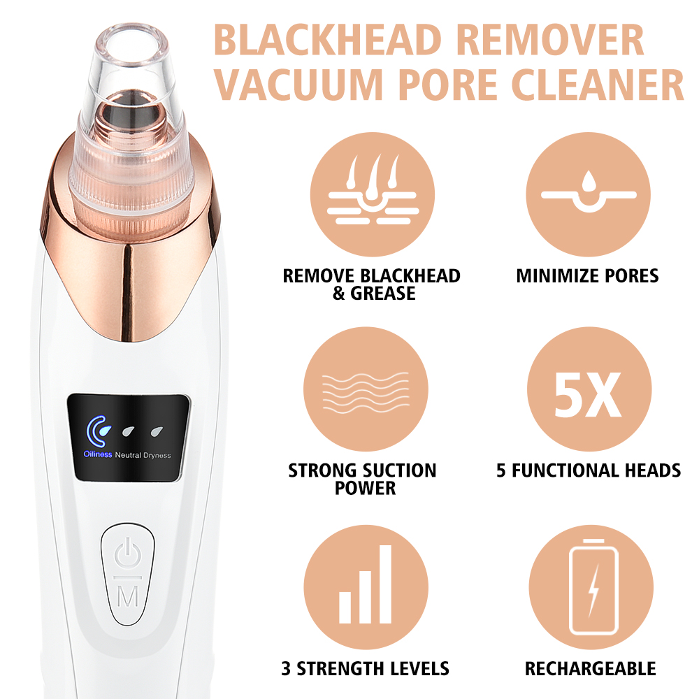 Vacuum Suction Blackhead Remov - đánh giá và giá Blackhead Remover Vacuum Suction