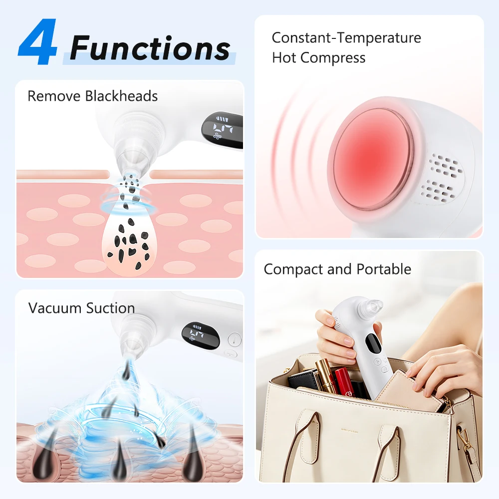 Blackhead Remover Pore Vacuum  - đánh giá và giá Blackhead Remover Vacuum Suction