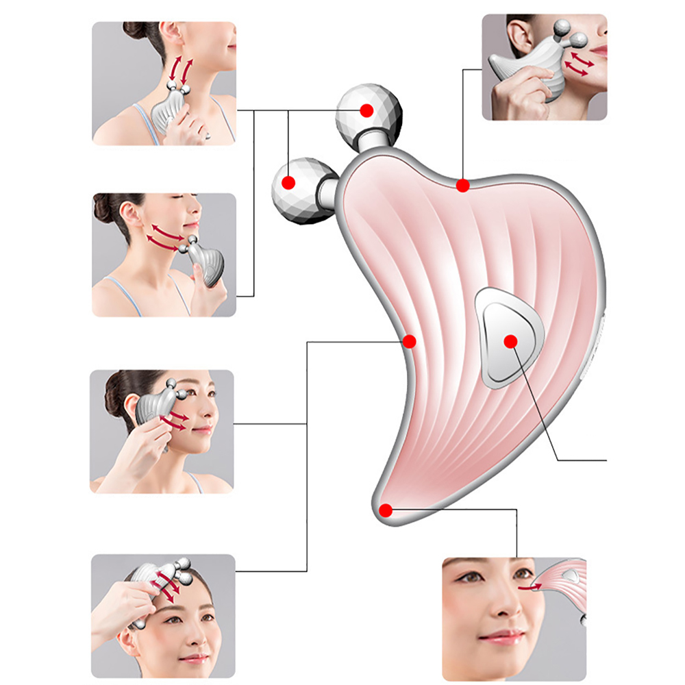 Microcurrents Electric Facial  - đánh giá và giá Microcurrent Face Massager Gua Sha