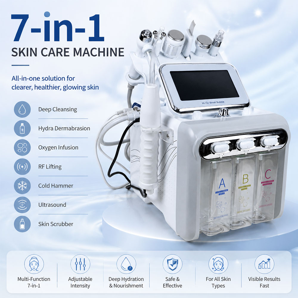7 In 1 Hydro Facial Machine Hi - đánh giá và giá Hydro Facial Machine 7 In 1