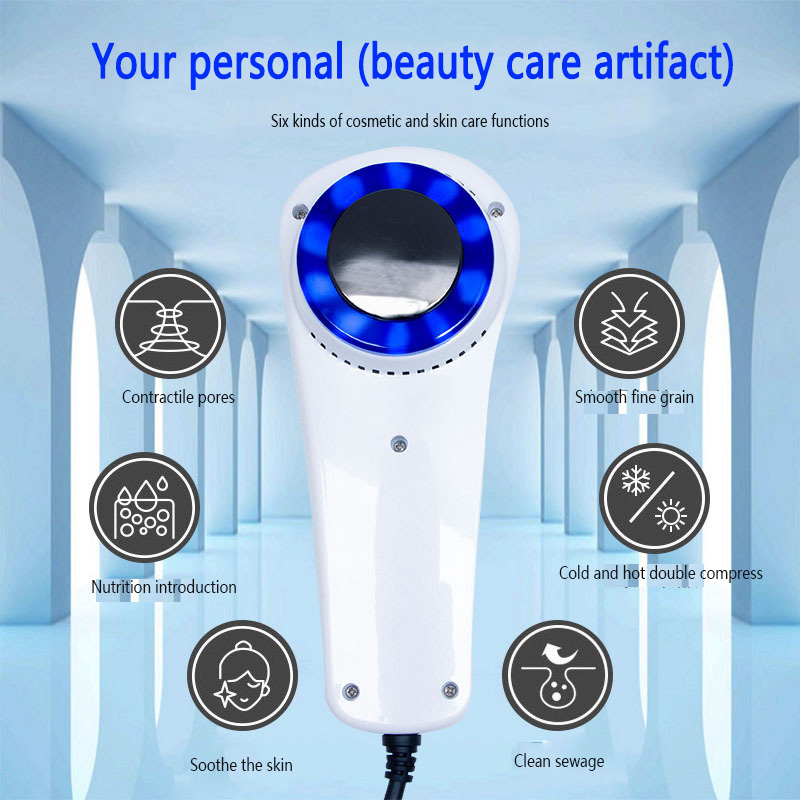 LED Hot Cold Facial Hammer Pho - đánh giá và giá Cold Warm Hammer Facial Machine
