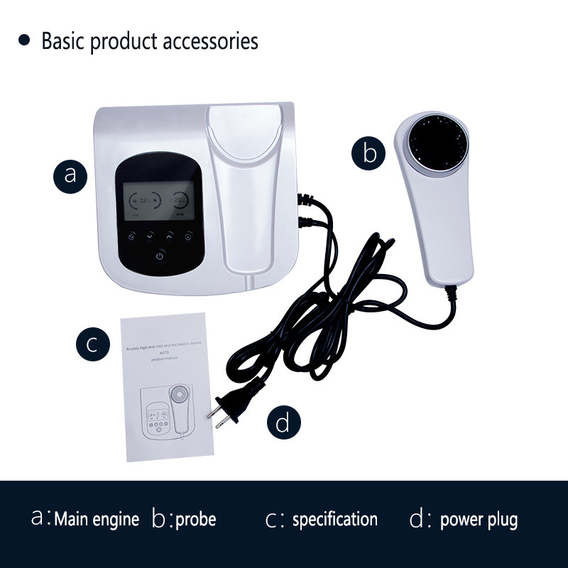 LED Hot Cold Facial Hammer Pho - đánh giá và giá Cold Warm Hammer Facial Machine