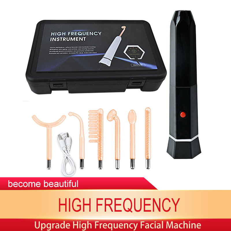 Darsonval Portable High Freque - đánh giá và giá High Frequency Wand Facial Machine Neon