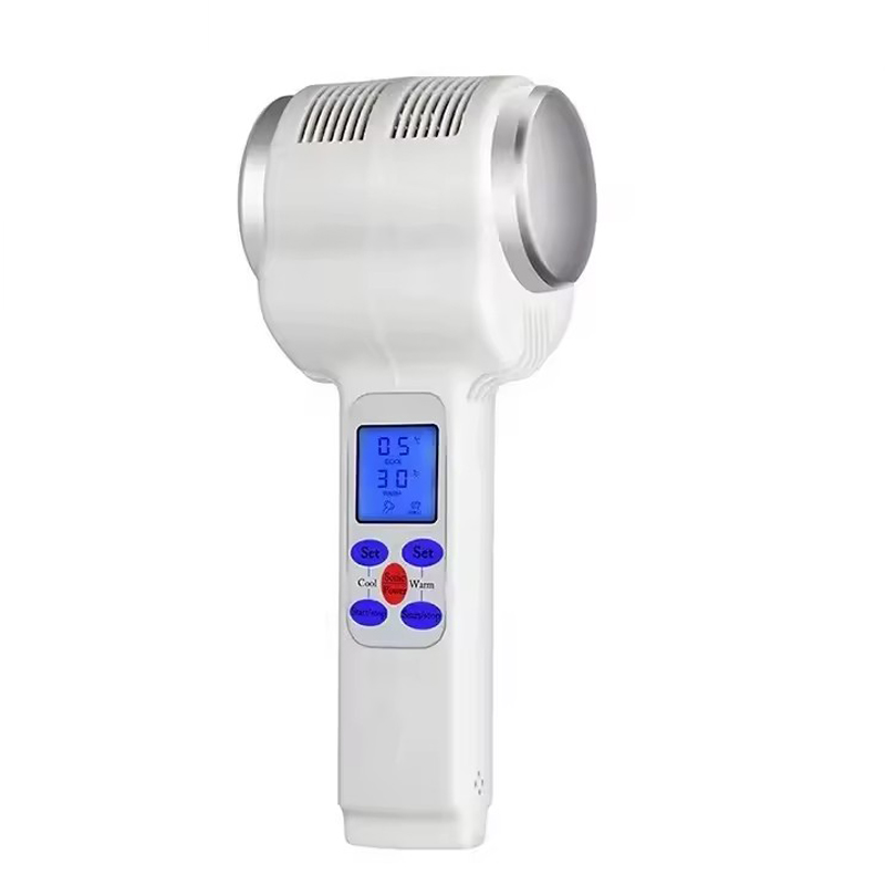 3in1 Hot Cold Hammer Ultrasoni - đánh giá và giá Cold Warm Hammer Facial Machine