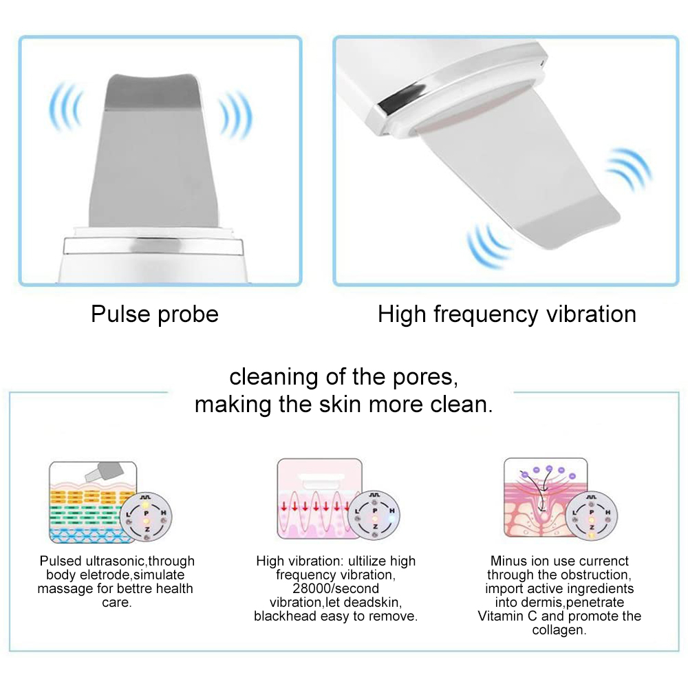 Ultrasonic Skin Scrubber & Vac - đánh giá và giá Blackhead Remover Vacuum Suction