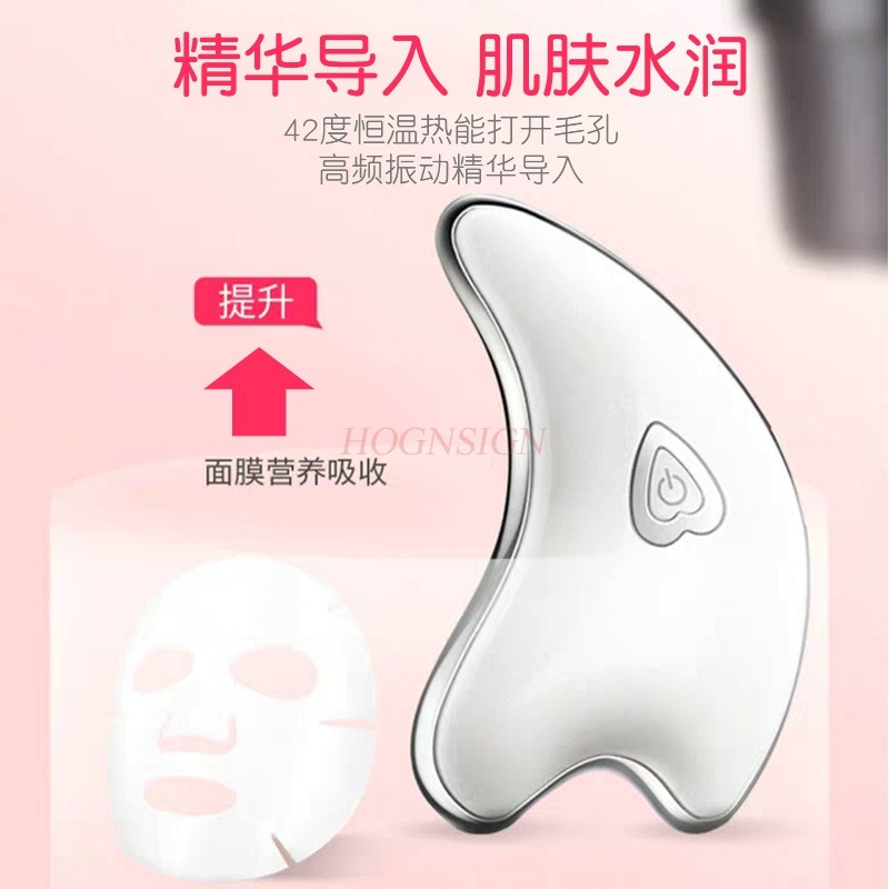 Face Neck Guasha Massager Micr - đánh giá và giá Microcurrent Face Massager Gua Sha