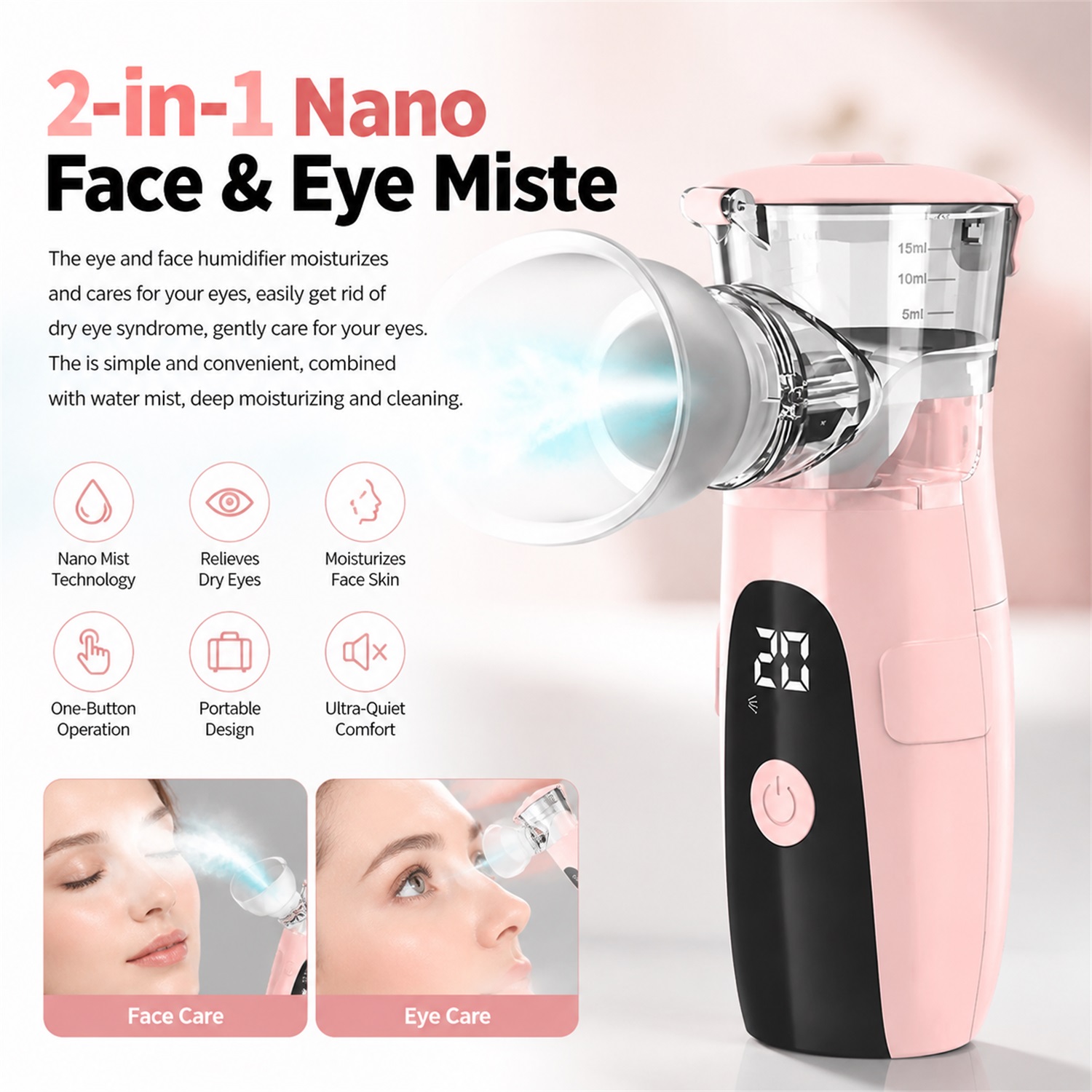 Facial Steamer Nano Ionic Hot  - đánh giá và giá Facial Steamer Nano Ionic Hot Mist