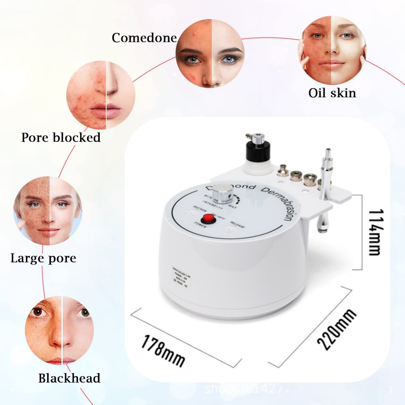 3 In 1 Diamond Microdermabrasi - đánh giá và giá Diamond Microdermabrasion Machine 3 In 1