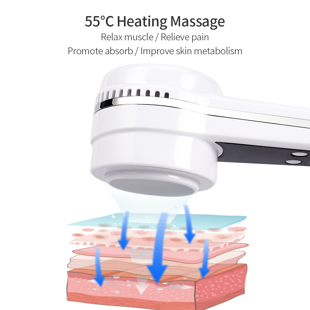 3 Colors LED Photon Therapy Ho - đánh giá và giá Cold Warm Hammer Facial Machine