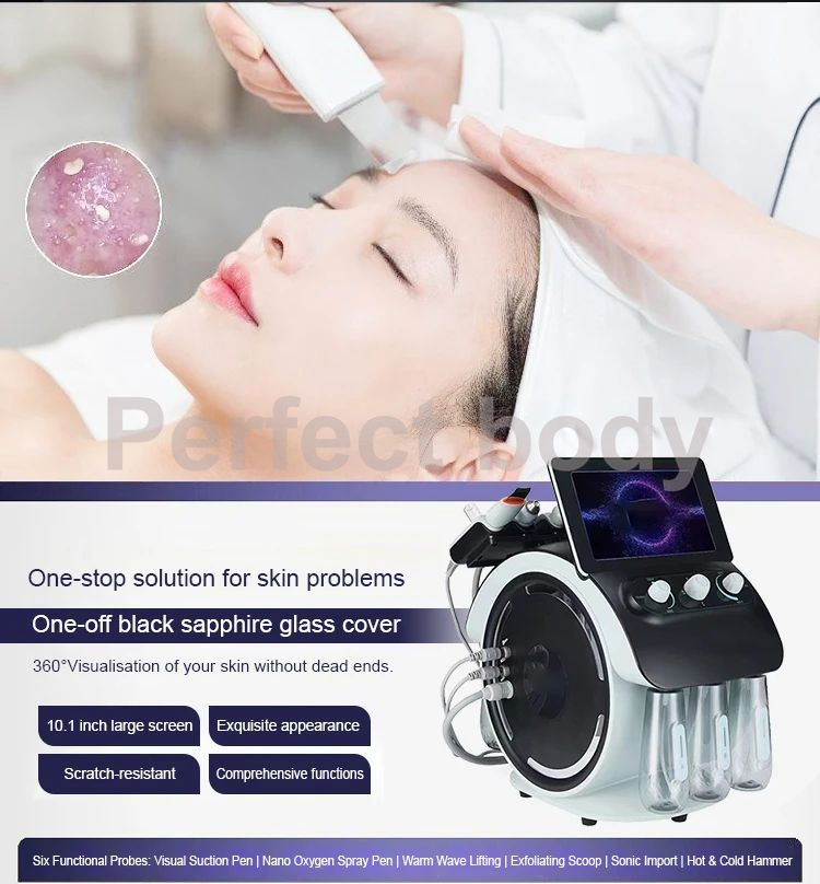 Visible Hydrogen Small Bubble  - đánh giá và giá Hydra Dermabrasion Aqua Peel Machine