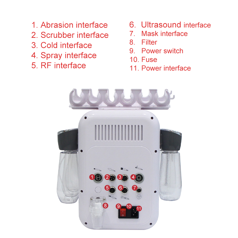 7 in 1 Hydrogen Oxygen Small B - đánh giá và giá Hydro Facial Machine 7 In 1