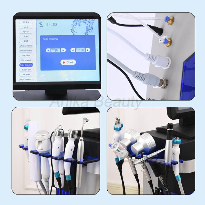 14 In 1 Hydra Aqua Multifuncti - đánh giá và giá Hydra Dermabrasion Aqua Peel Machine
