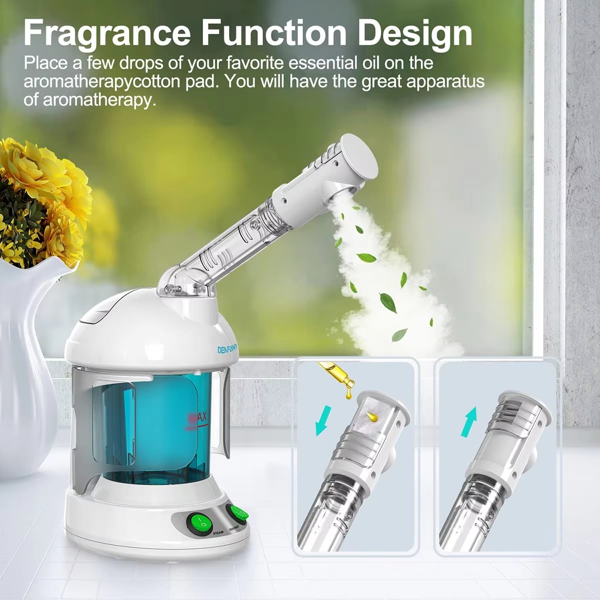 Professional Electric Ionic Na - đánh giá và giá Facial Steamer Nano Ionic Hot Mist