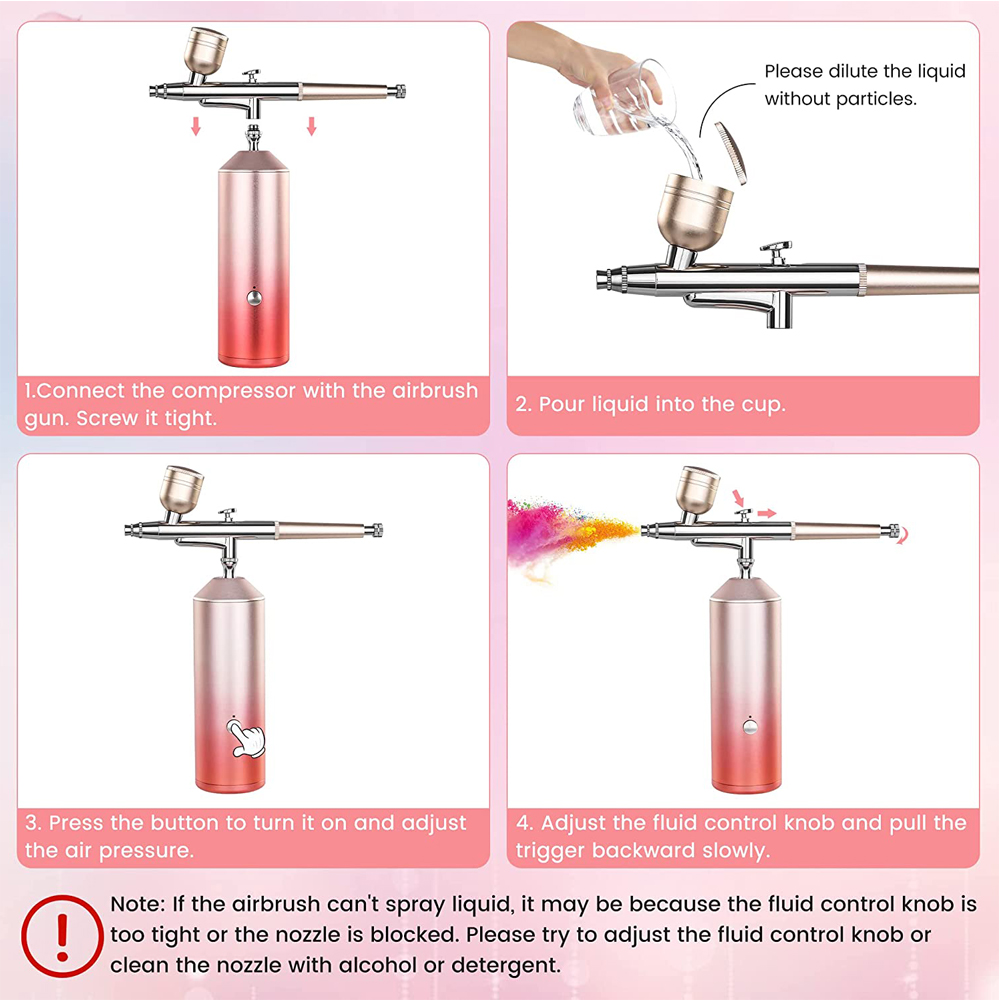 AOKO Oxygen Injector Air Compr - đánh giá và giá Oxygen Spray Gun Facial Injector