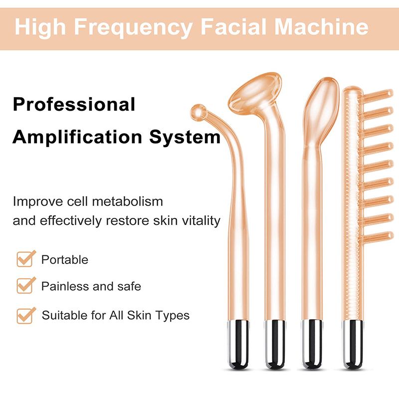 New Orange High Frequency Faci - đánh giá và giá High Frequency Wand Facial Machine Neon